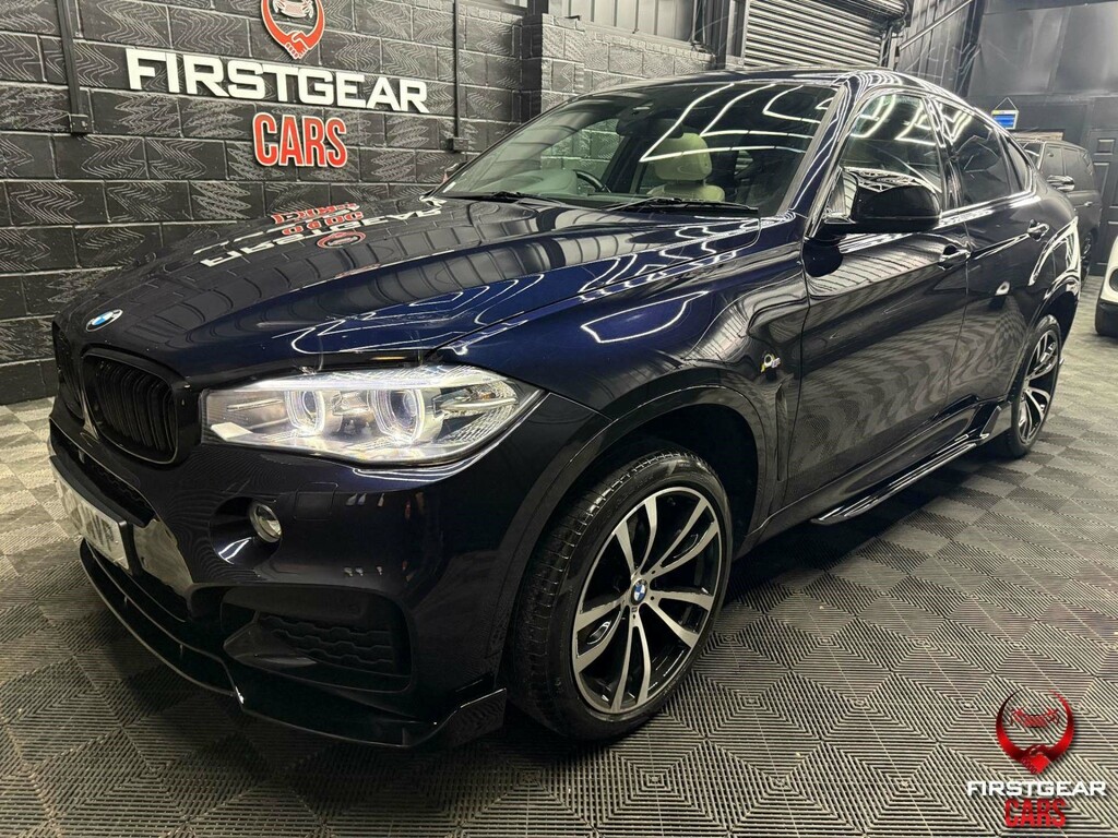 BMW X6 40D M Sport Xdrive Euro 6 Ss GX68MVP Black #4