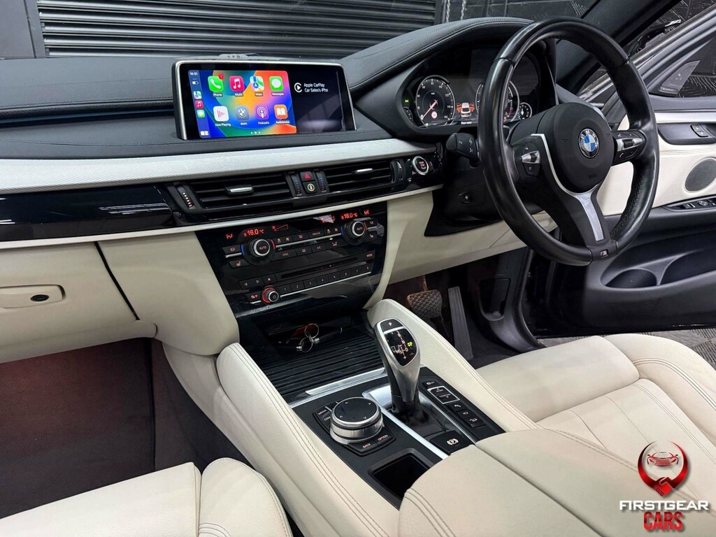 BMW X6 40D M Sport Xdrive Euro 6 Ss GX68MVP Black #2