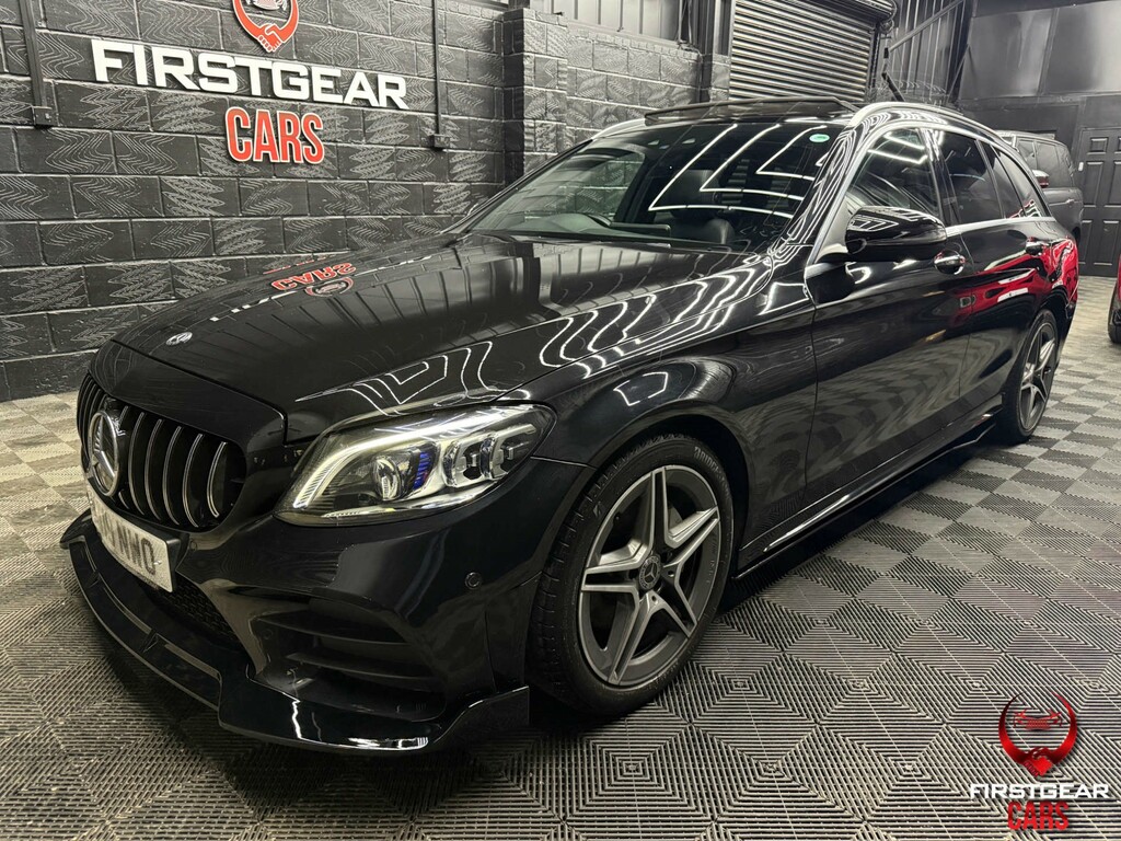 Mercedes-Benz C Class Mhev Eq Boost Amg Line Premium Plus Estate Petro KT19NWO #4