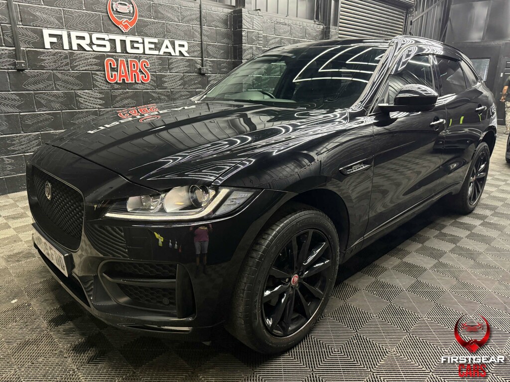 Jaguar F-Pace D180 R-sport Suv Awd Euro 6 Ss Black #4