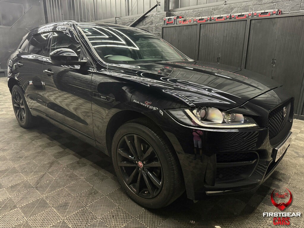 Jaguar F-Pace D180 R-sport Suv Awd Euro 6 Ss Black #6