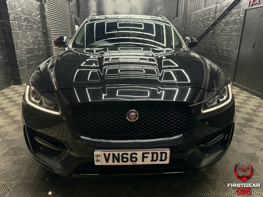 Jaguar F-Pace D180 R-sport Suv Awd Euro 6 Ss Black #5