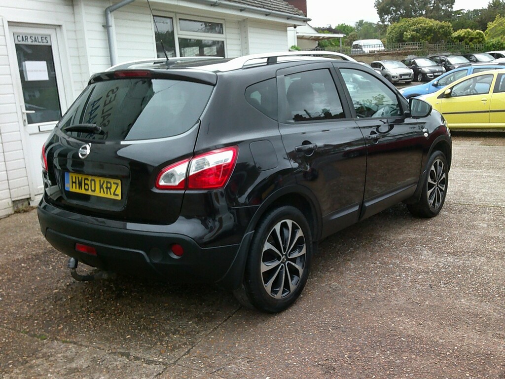 Nissan Qashqai Suv 1.6 N-tec 2010 HW60KRZ Black #2