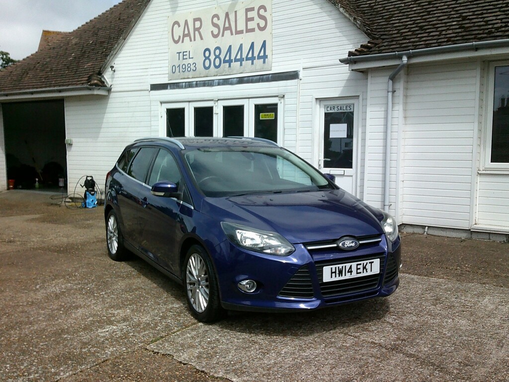 Ford Focus 1.0 T Ecoboost Zetec Blue