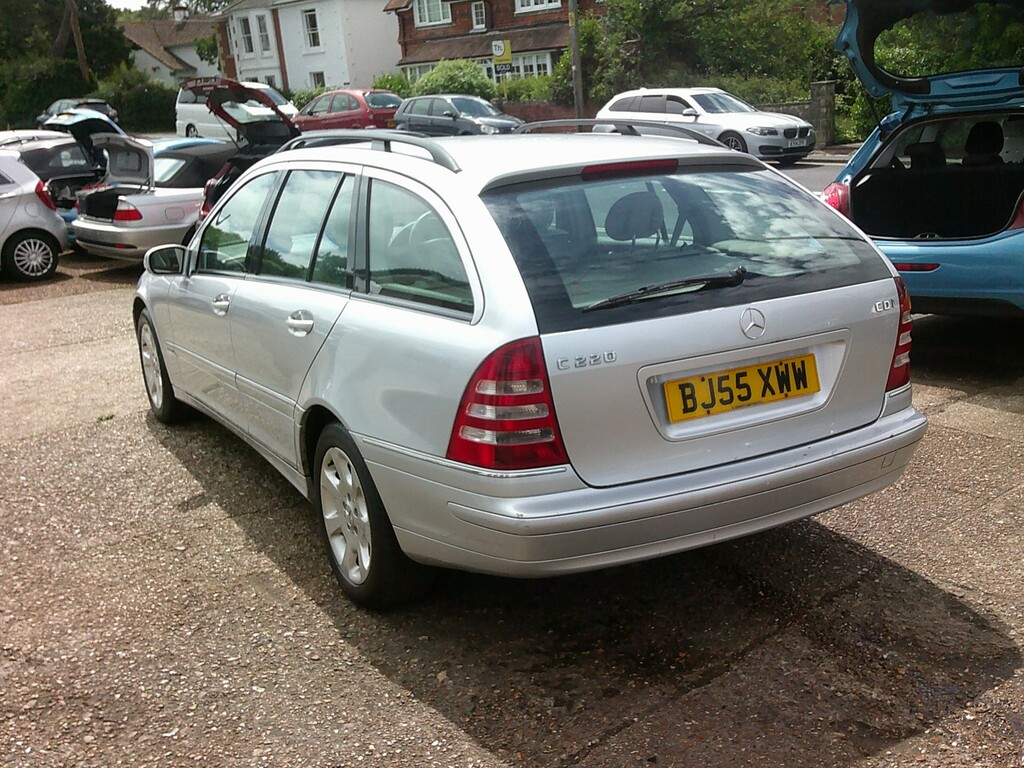 Mercedes-Benz C Class 2.1 C220 Cdi Elegance Se Silver #4