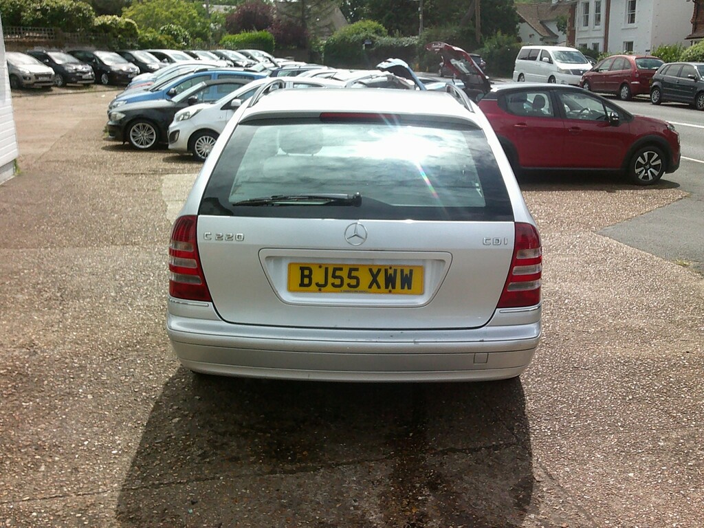 Mercedes-Benz C Class 2.1 C220 Cdi Elegance Se Silver #3