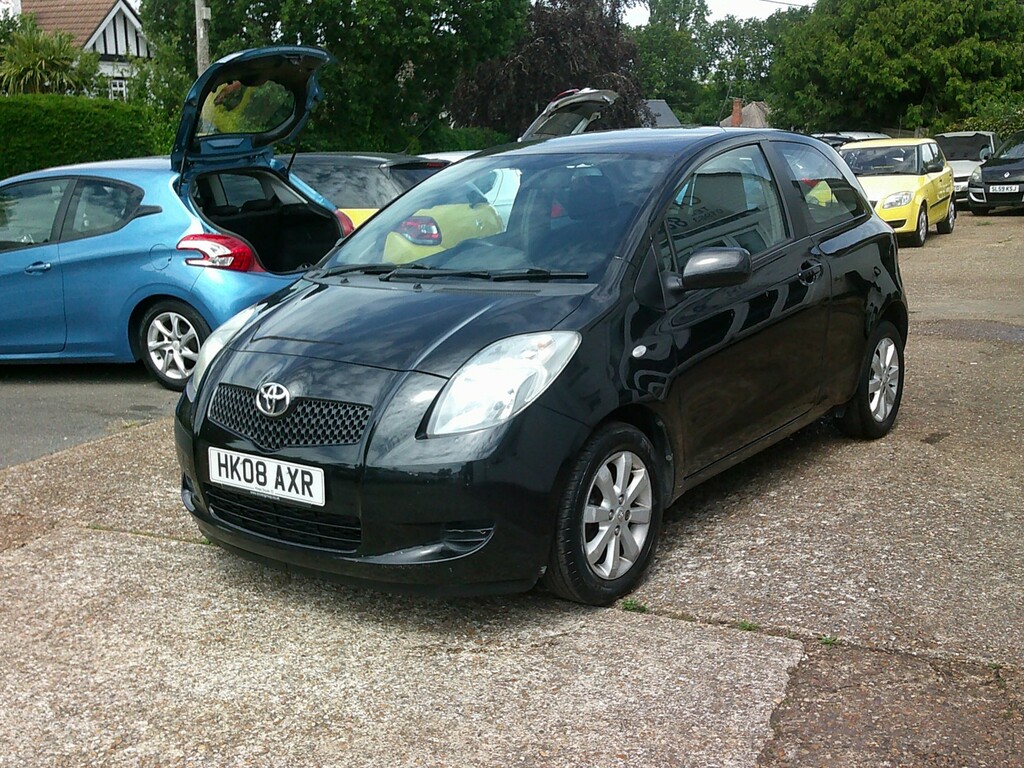 Toyota Yaris 1.4 D-4d Tr Black #5