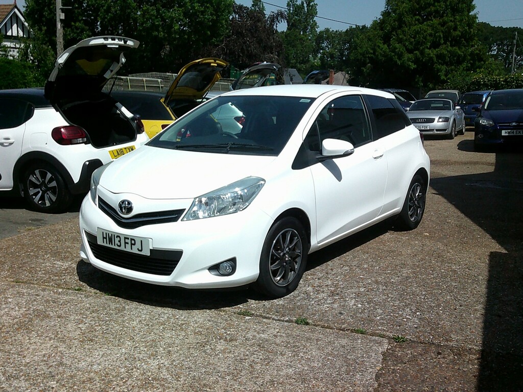 Toyota Yaris 1.0 Vvt-i Edition White #5