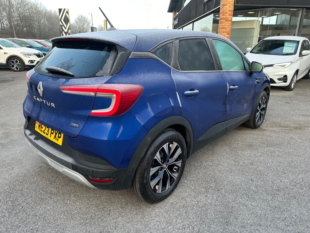 Renault Captur 1.6 E-tech Full Hybrid 145 Evolution RE23PXP Blue #5