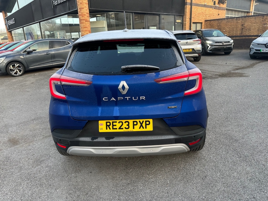 Renault Captur 1.6 E-tech Full Hybrid 145 Evolution RE23PXP Blue #4