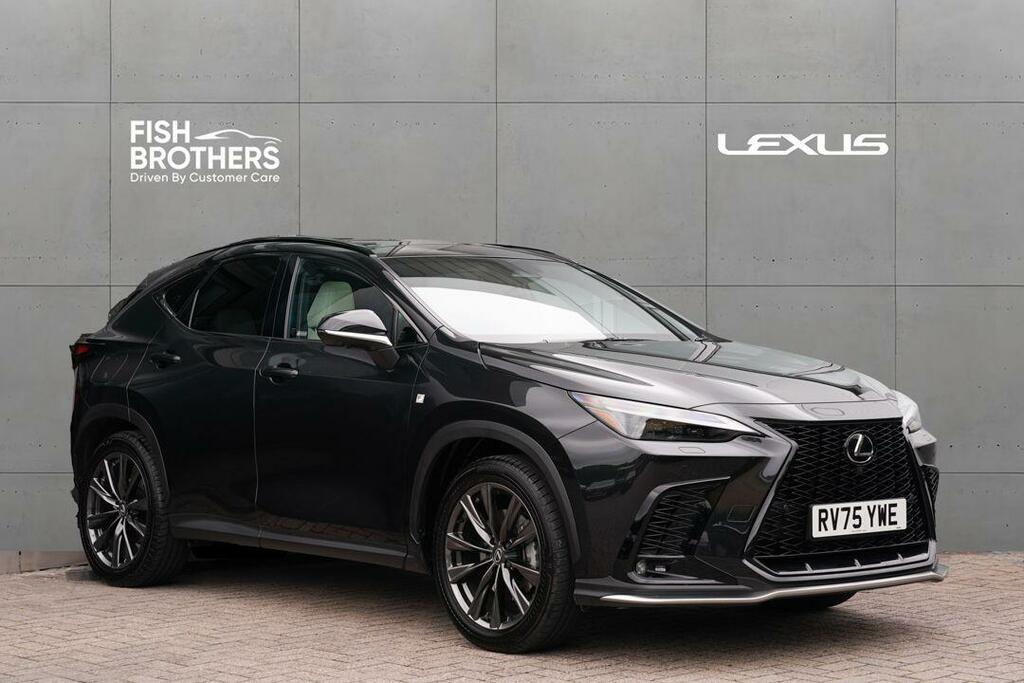 Lexus NX 450H 292 F-sport Pan Roof RV75YWE Black