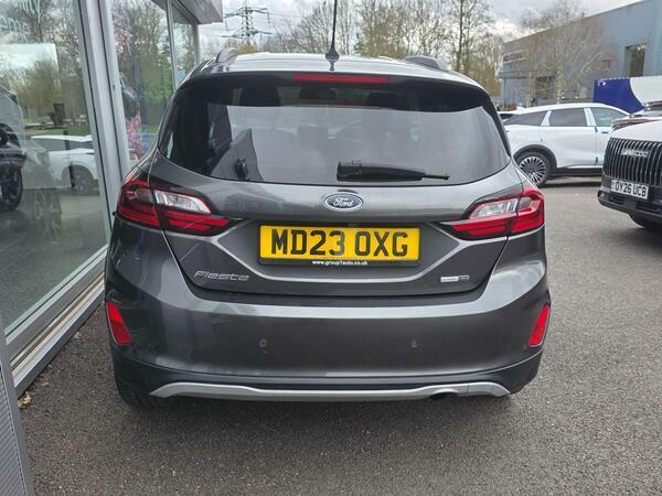 Ford Fiesta 1.0 Ecoboost Hbd Mhev 125 Active X MD23OXG Grey #4