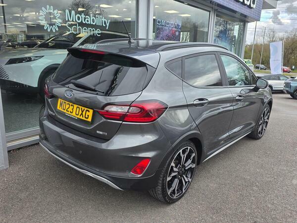 Ford Fiesta 1.0 Ecoboost Hbd Mhev 125 Active X MD23OXG Grey #3