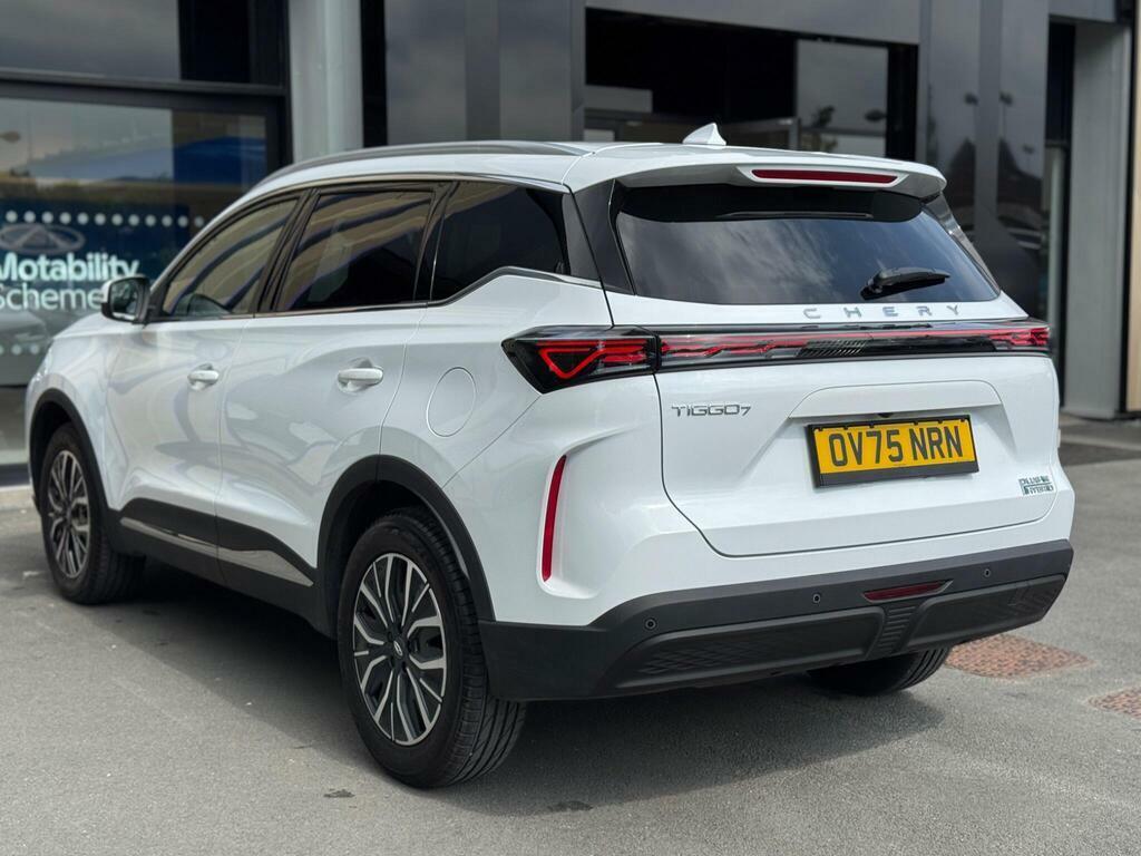 Chery Tiggo 7 1.5T Phev Summit Dht OV75NRN White #4
