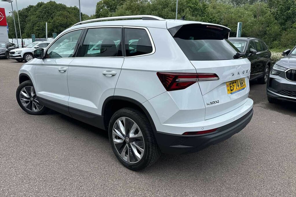 Skoda Karoq 1.5 Tsi Se L Dsg EF74NRY White #3
