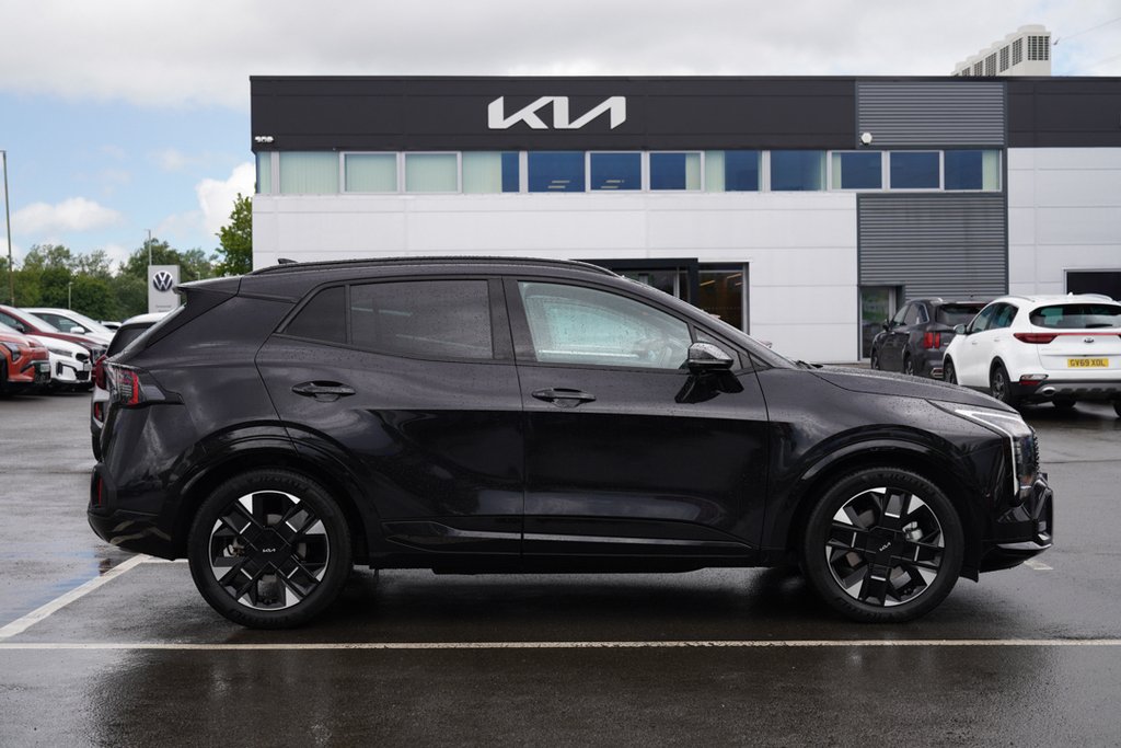 Kia Sportage 1.6T Gdi Hev Gt-line S Awd RJ75HXY Black #4