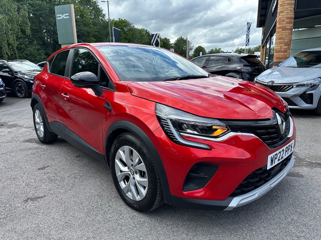 Renault Captur 1.6 E-tech Hybrid 145 Iconic Edition Red