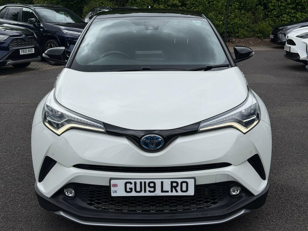 Toyota C-Hr 1.8 Hybrid Dynamic Cvt White #3