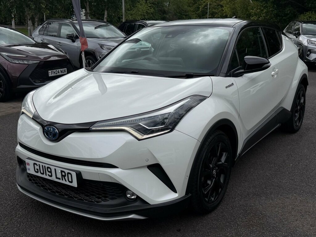 Toyota C-Hr 1.8 Hybrid Dynamic Cvt White #6