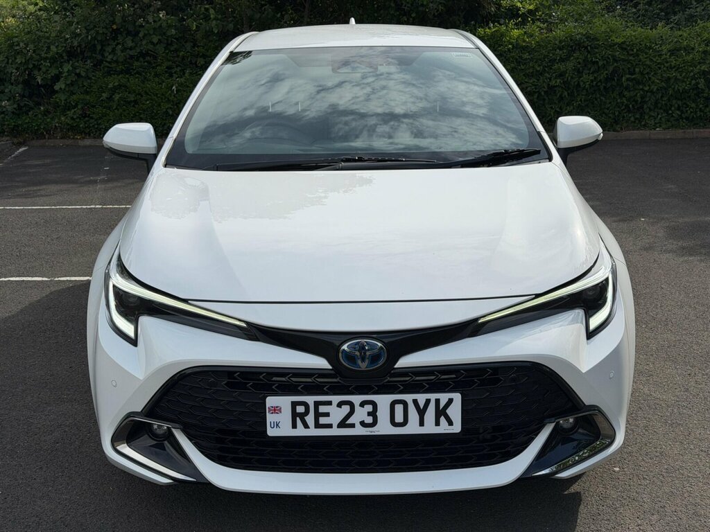Toyota Corolla 1.8 Hybrid Design Cvt White #3