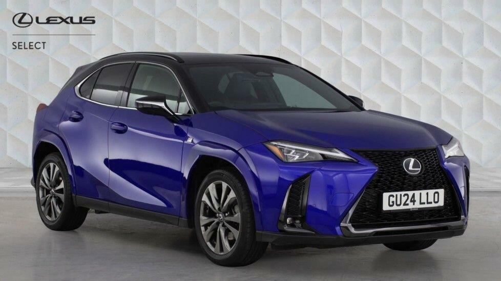 Lexus UX 300H F-sport Takumi Blue