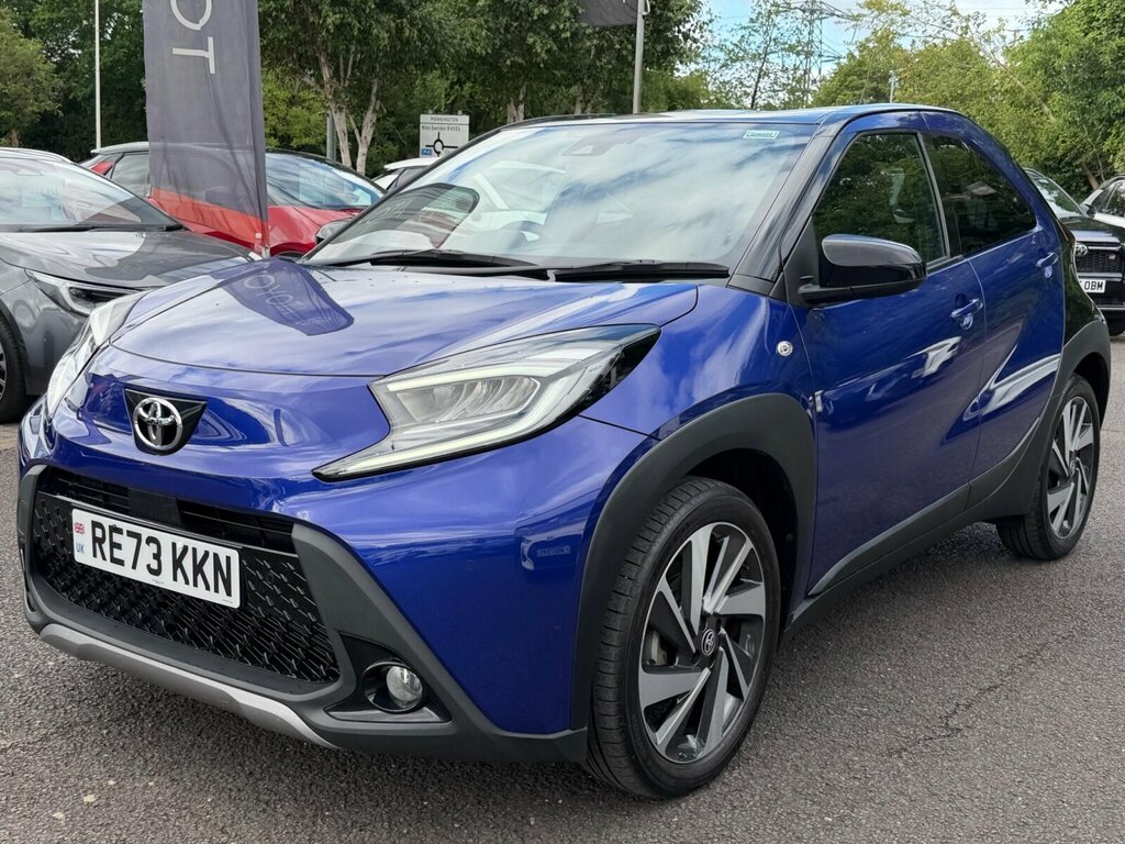 Toyota Aygo X 1.0 Vvt-i Exclusive Blue #5