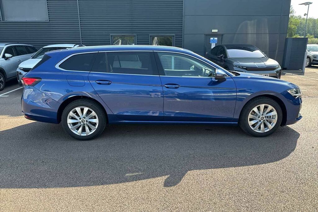 Skoda Superb 1.5 Tsi Iv Se Technology Dsg Blue #4
