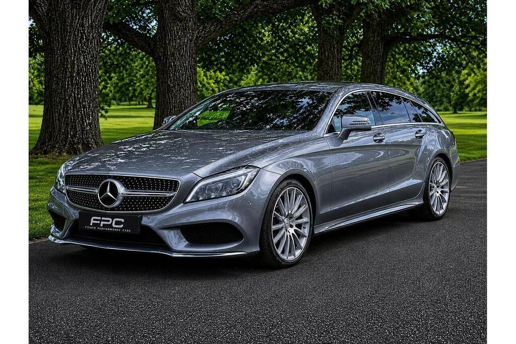 Mercedes-Benz CLS 3.0 Cls350d V6 Amg Line Premium Plus Shooting Br Grey #3