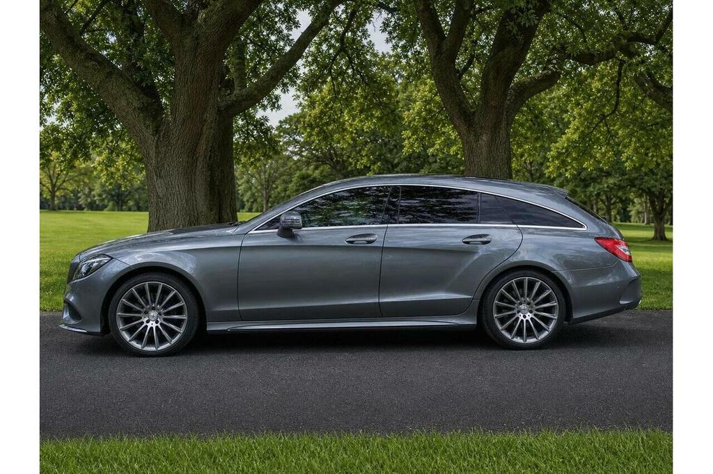 Mercedes-Benz CLS 3.0 Cls350d V6 Amg Line Premium Plus Shooting Br Grey #4