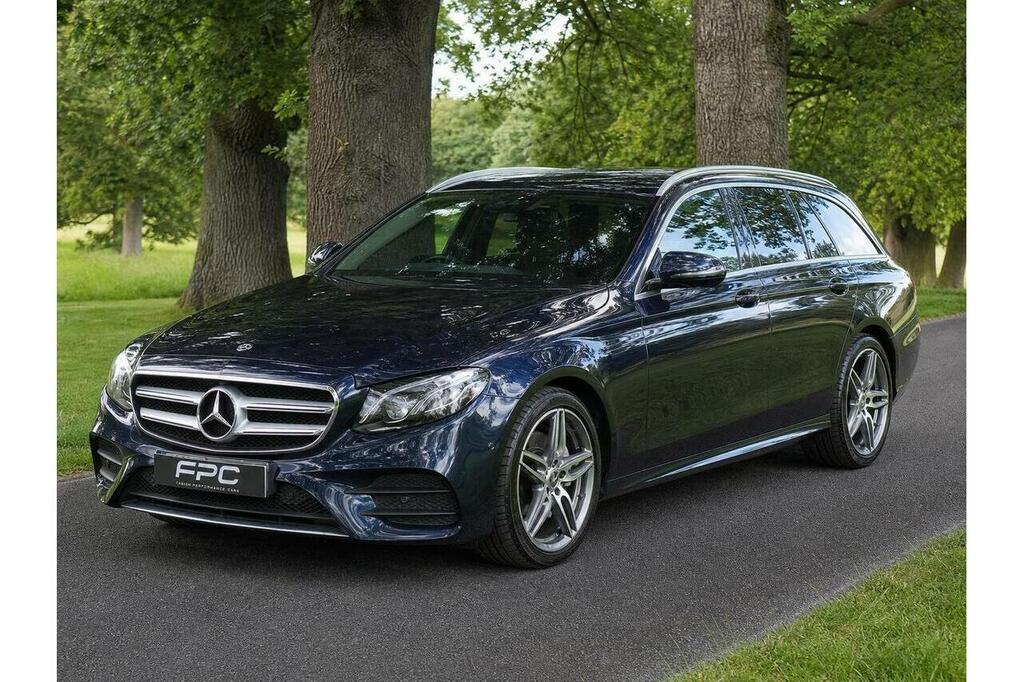 Mercedes-Benz E Class 2.0 E220d Amg Line Estate G-tronic Eur WX19PBY Blue #3