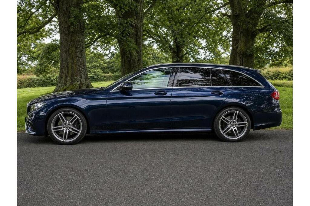 Mercedes-Benz E Class 2.0 E220d Amg Line Estate G-tronic Eur WX19PBY Blue #4