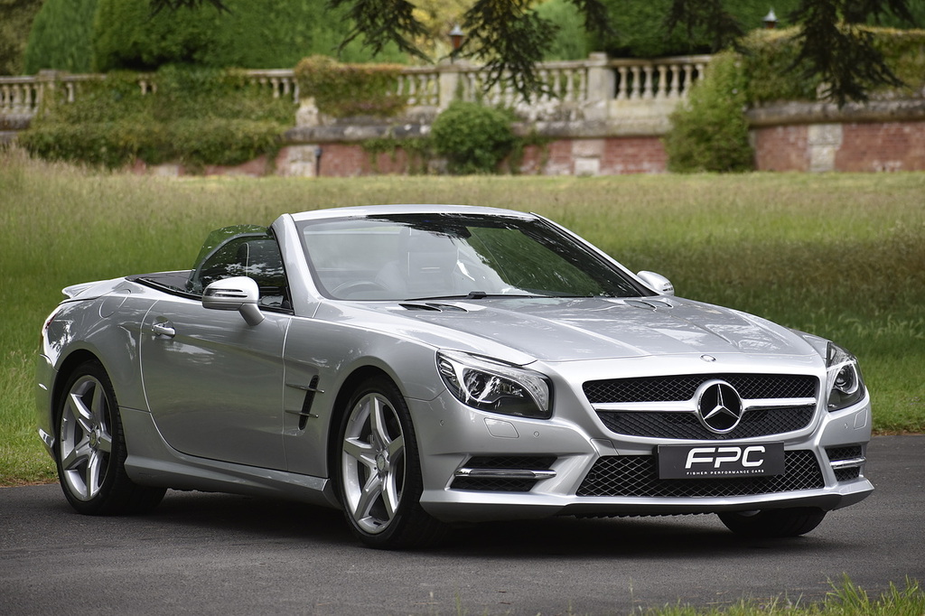 Mercedes-Benz SL Class Sl350 Amg Sport Convertible 3.5 Silver