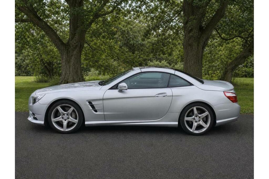 Mercedes-Benz SL Class Sl350 Amg Sport Convertible 3.5 Silver #4