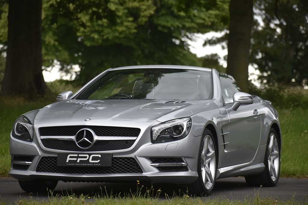Mercedes-Benz SL Class Sl350 Amg Sport Convertible 3.5 Silver #6
