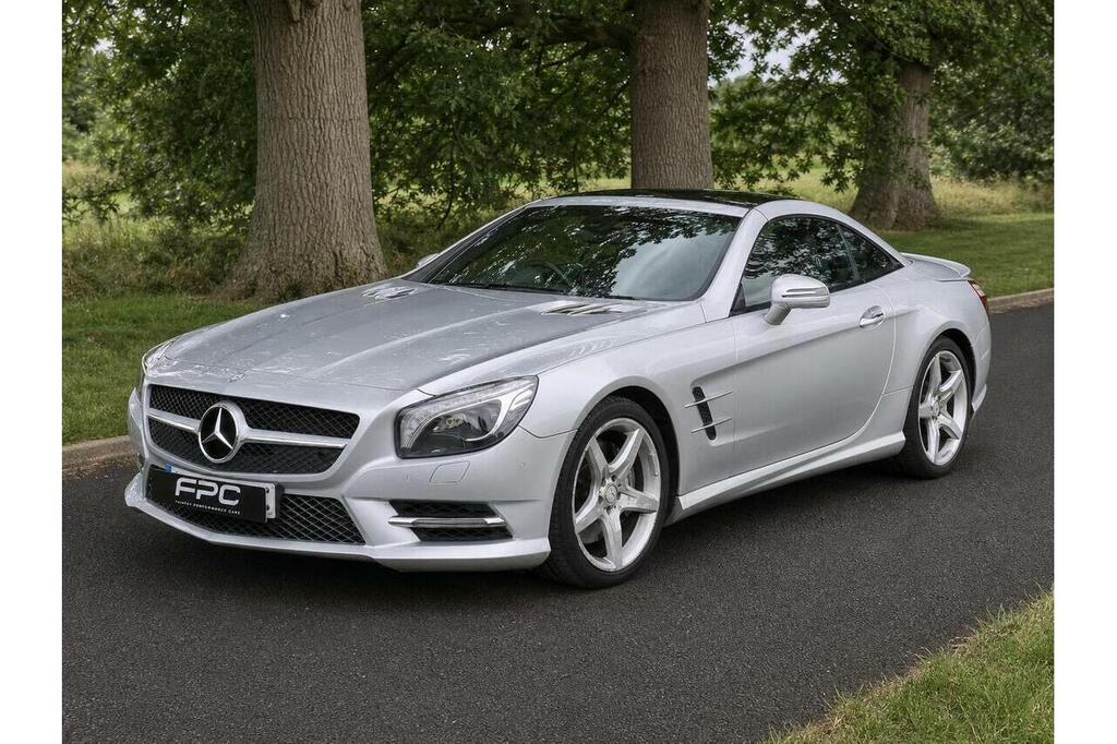 Mercedes-Benz SL Class Sl350 Amg Sport Convertible 3.5 Silver #3