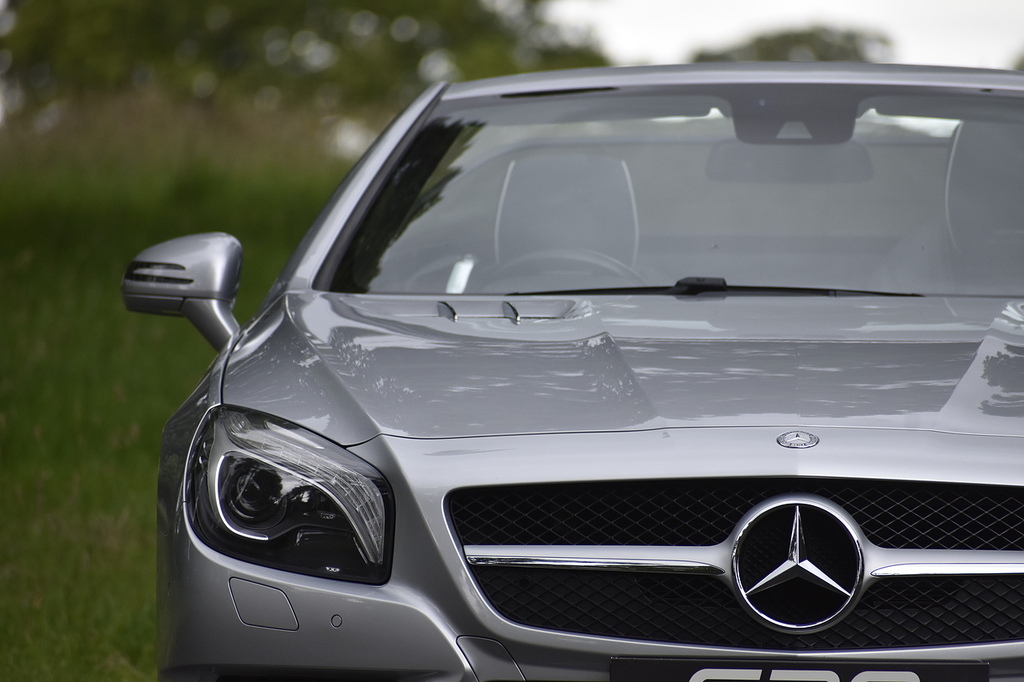 Mercedes-Benz SL Class Sl350 Amg Sport Convertible 3.5 Silver #4