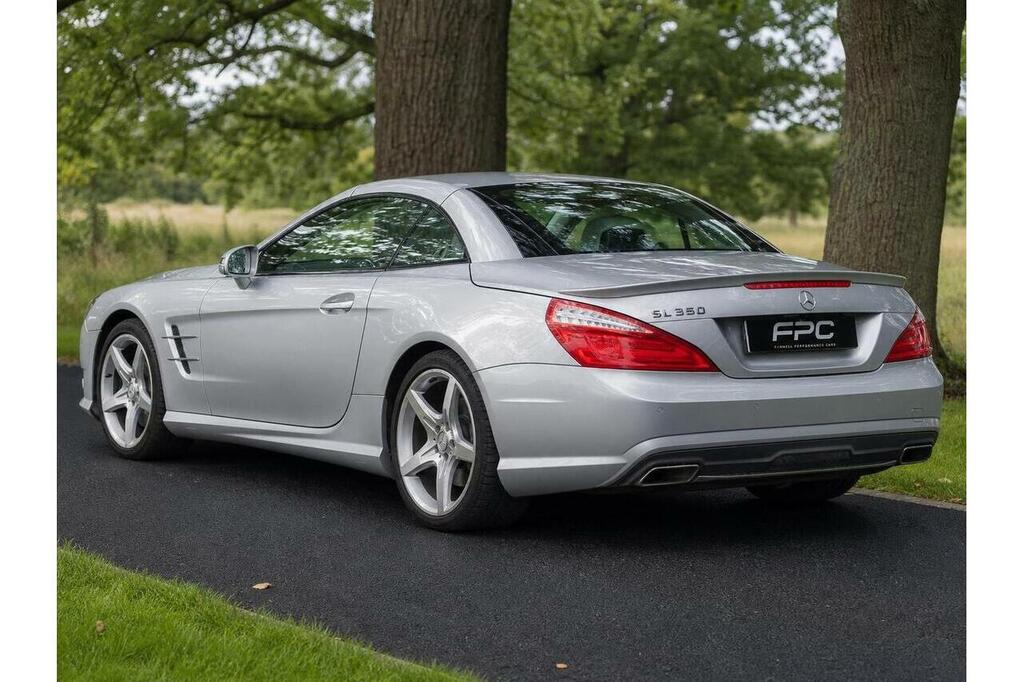 Mercedes-Benz SL Class Sl350 Amg Sport Convertible 3.5 Silver #6