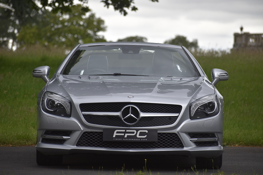 Mercedes-Benz SL Class Sl350 Amg Sport Convertible 3.5 Silver #3