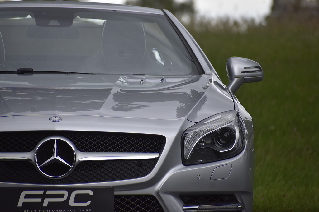 Mercedes-Benz SL Class Sl350 Amg Sport Convertible 3.5 Silver #5