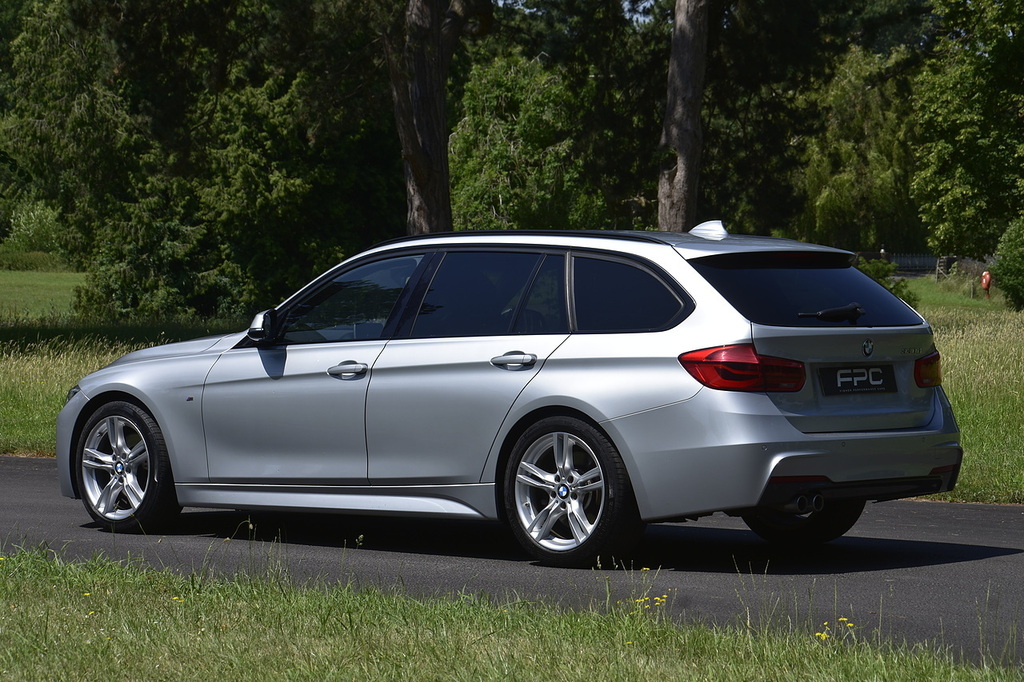 BMW 3 Series Estate DU17TZT Silver #6