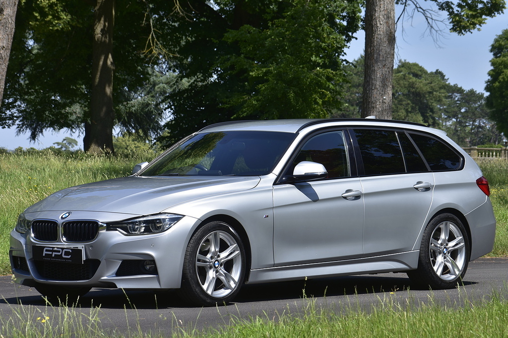 BMW 3 Series Estate DU17TZT Silver #4