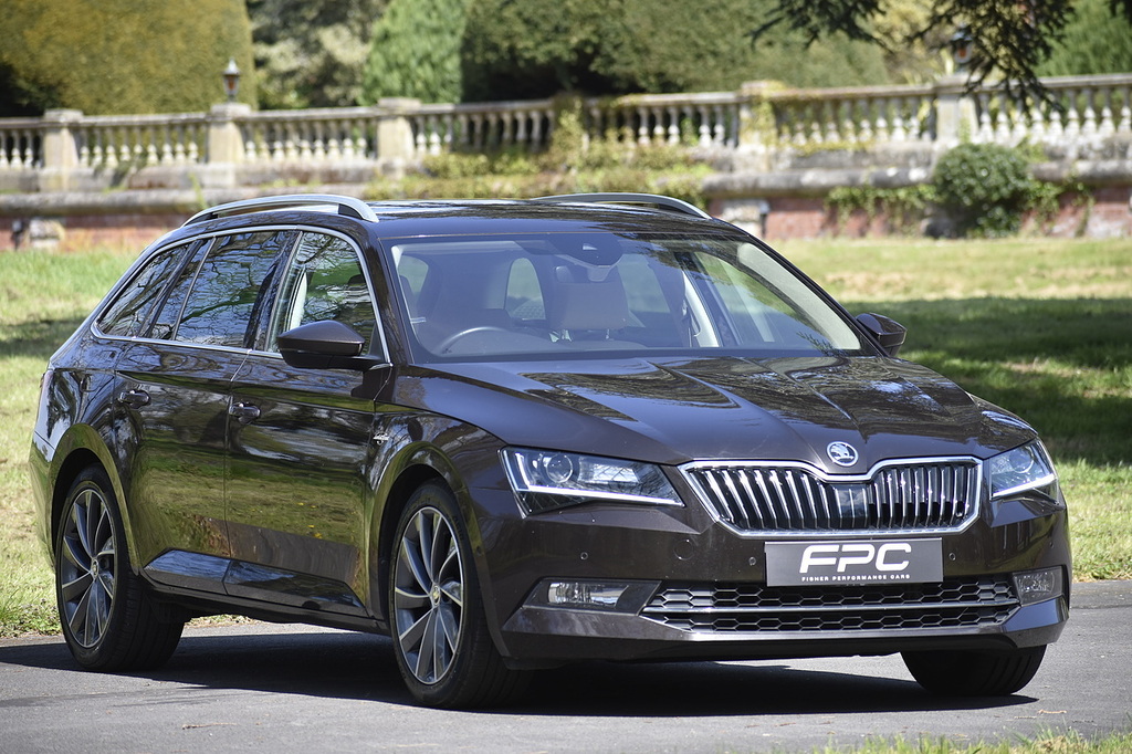 Skoda Superb Estate Brown