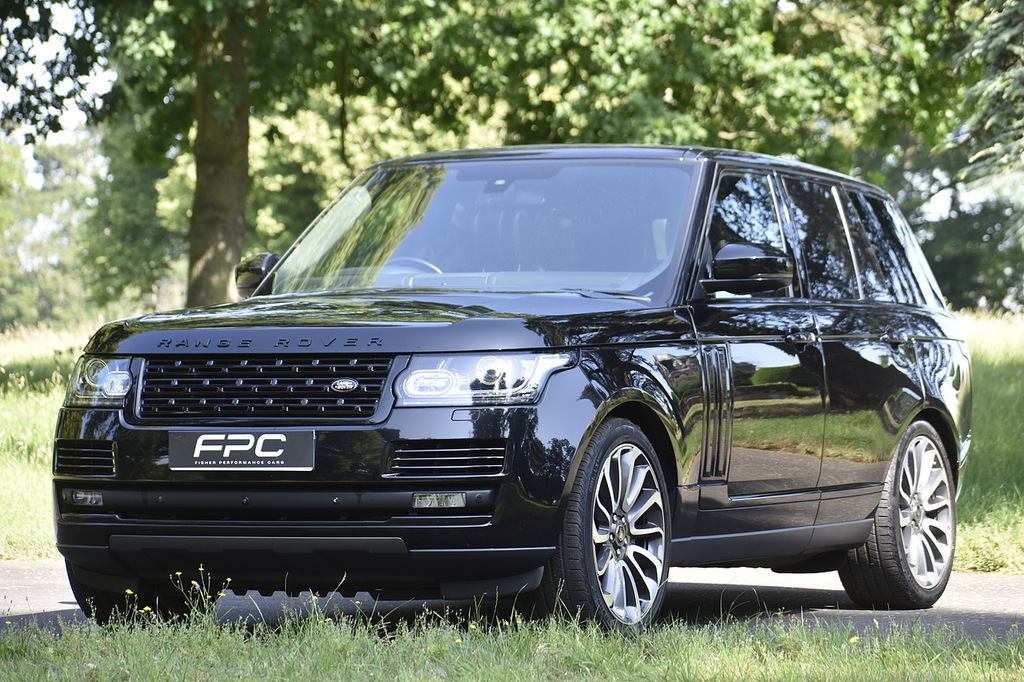 Land Rover Range Rover Suv Black #4