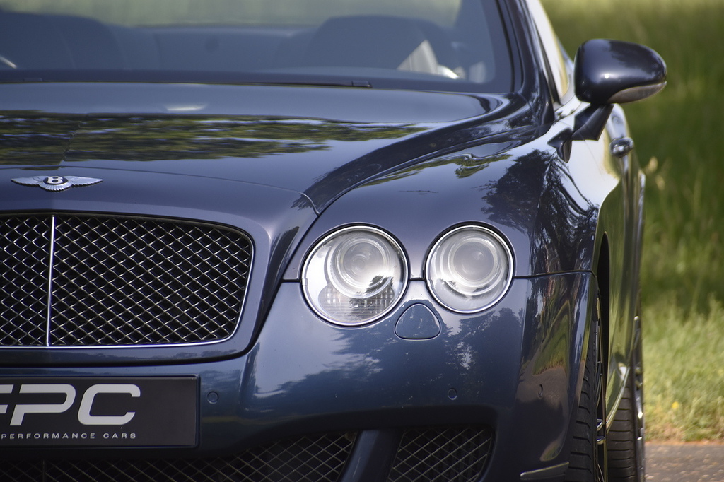 Bentley Continental Coupe Blue #5