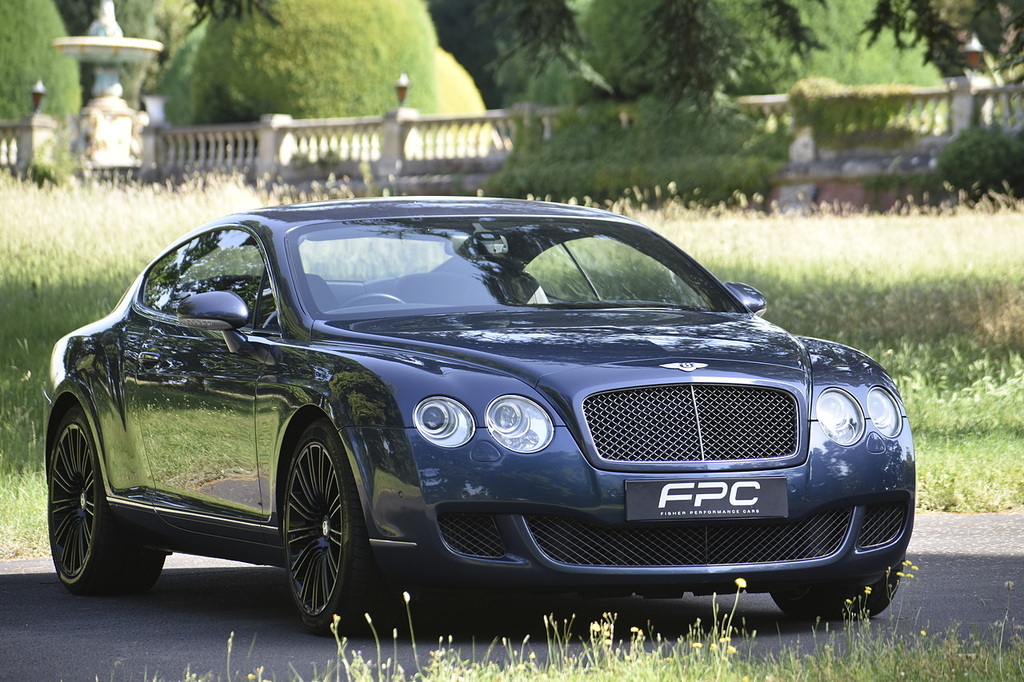 Bentley Continental Coupe Blue #2