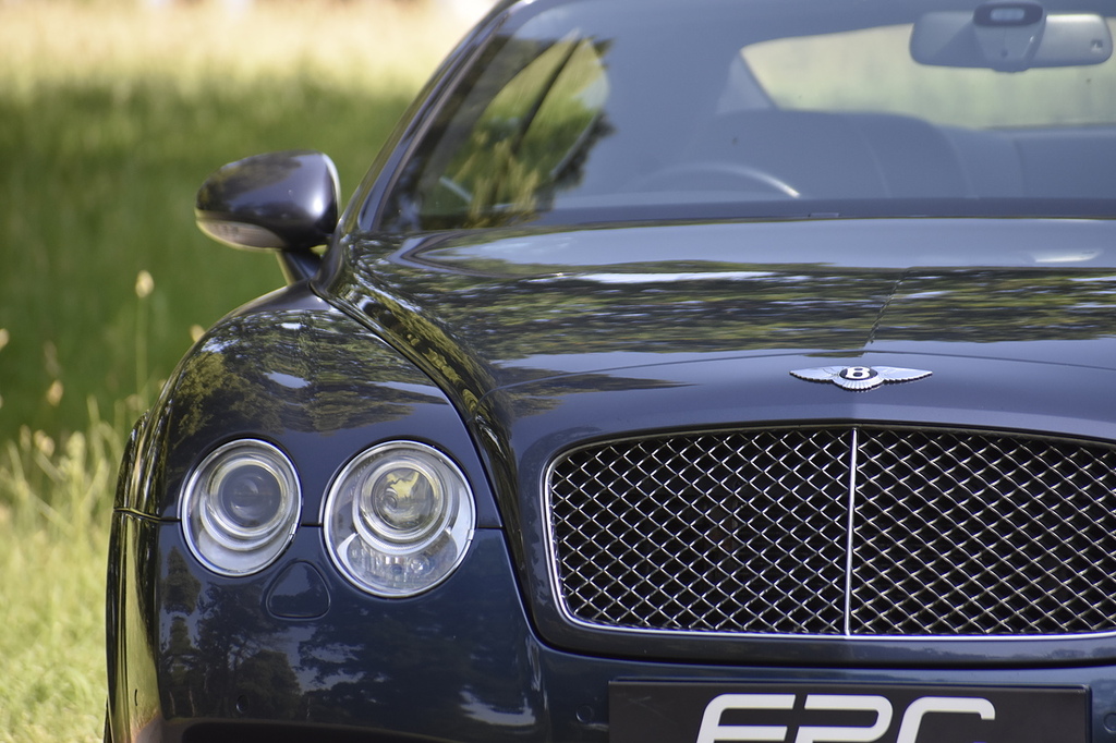 Bentley Continental Coupe Blue #4