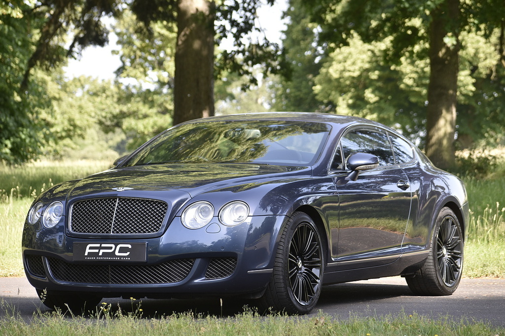 Bentley Continental Coupe Blue #6