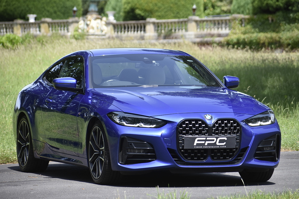 BMW 4 Series Coupe Blue #2