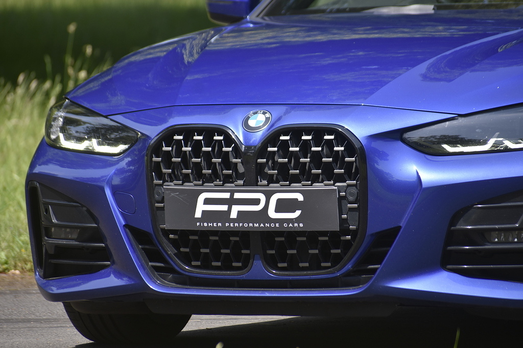 BMW 4 Series Coupe Blue #6