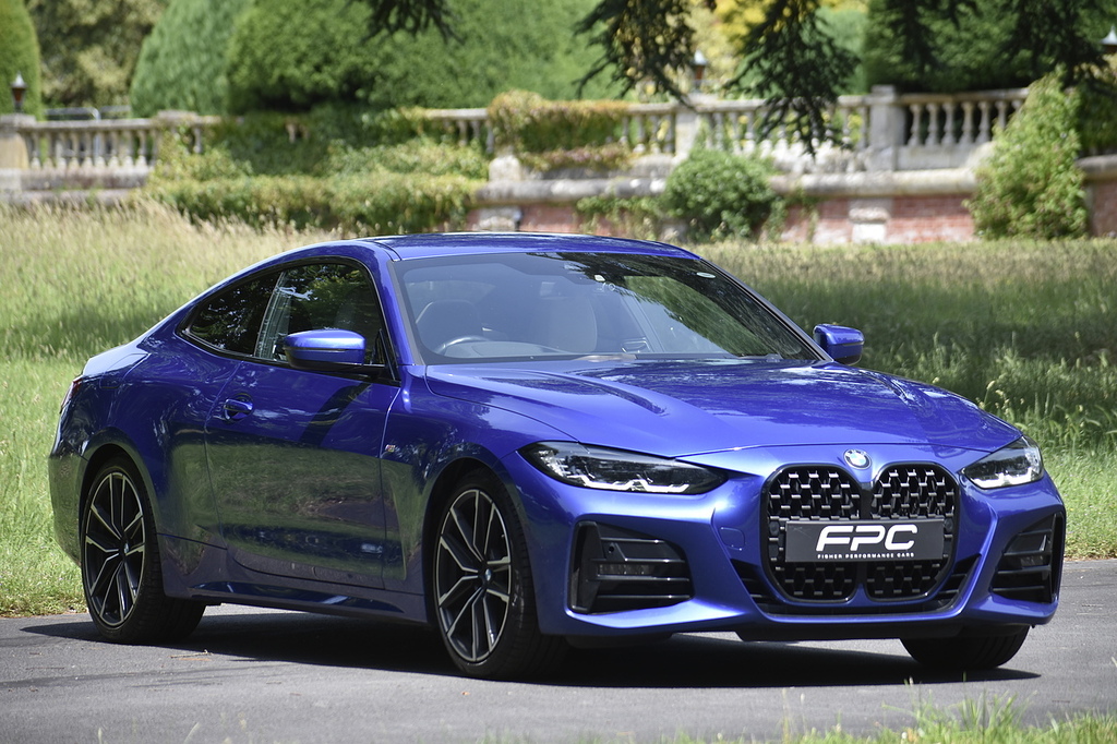 BMW 4 Series Coupe Blue